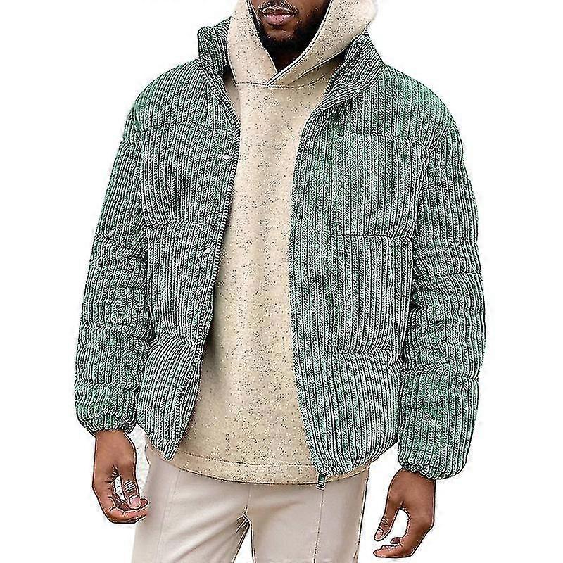 Vinter Corduroy Puffer Jacke -bp