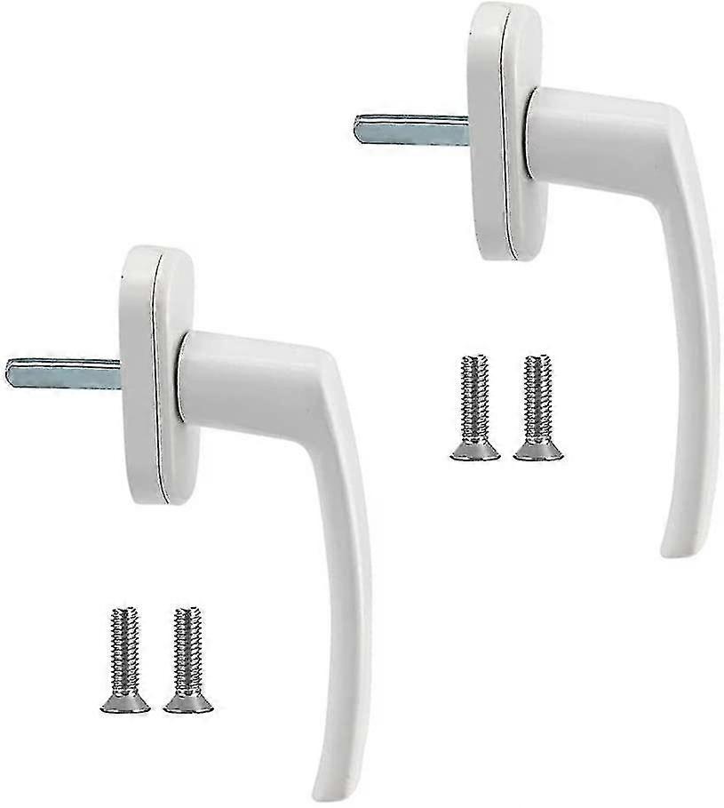 2 Pcs Inner Window Handle Anti-slip Handle For Home Office