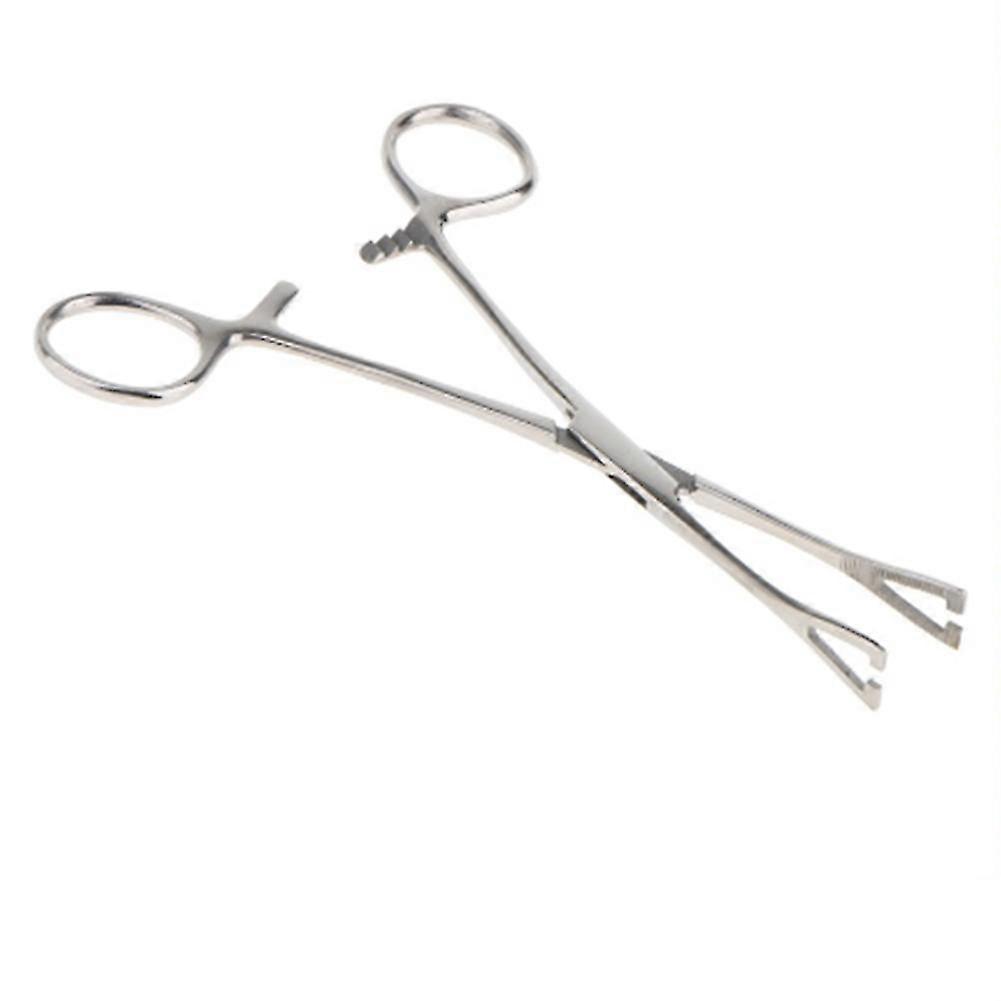Triangle Åpning Tang Clamp Piercing Forcep Tool rustfritt stål Body Piercing Plier Body For Ear Lip Nose Tongue