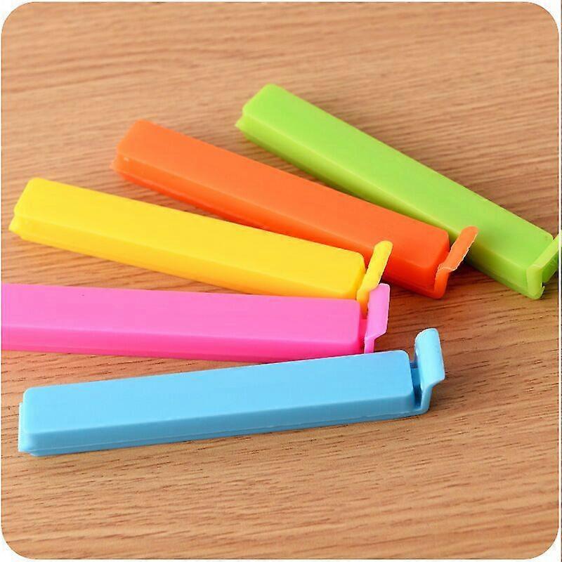 20 Pcs 4 Inch Sealing Clamp Food and Snack Bags Plastic Sealing Clamp Cling Clamp Sealer