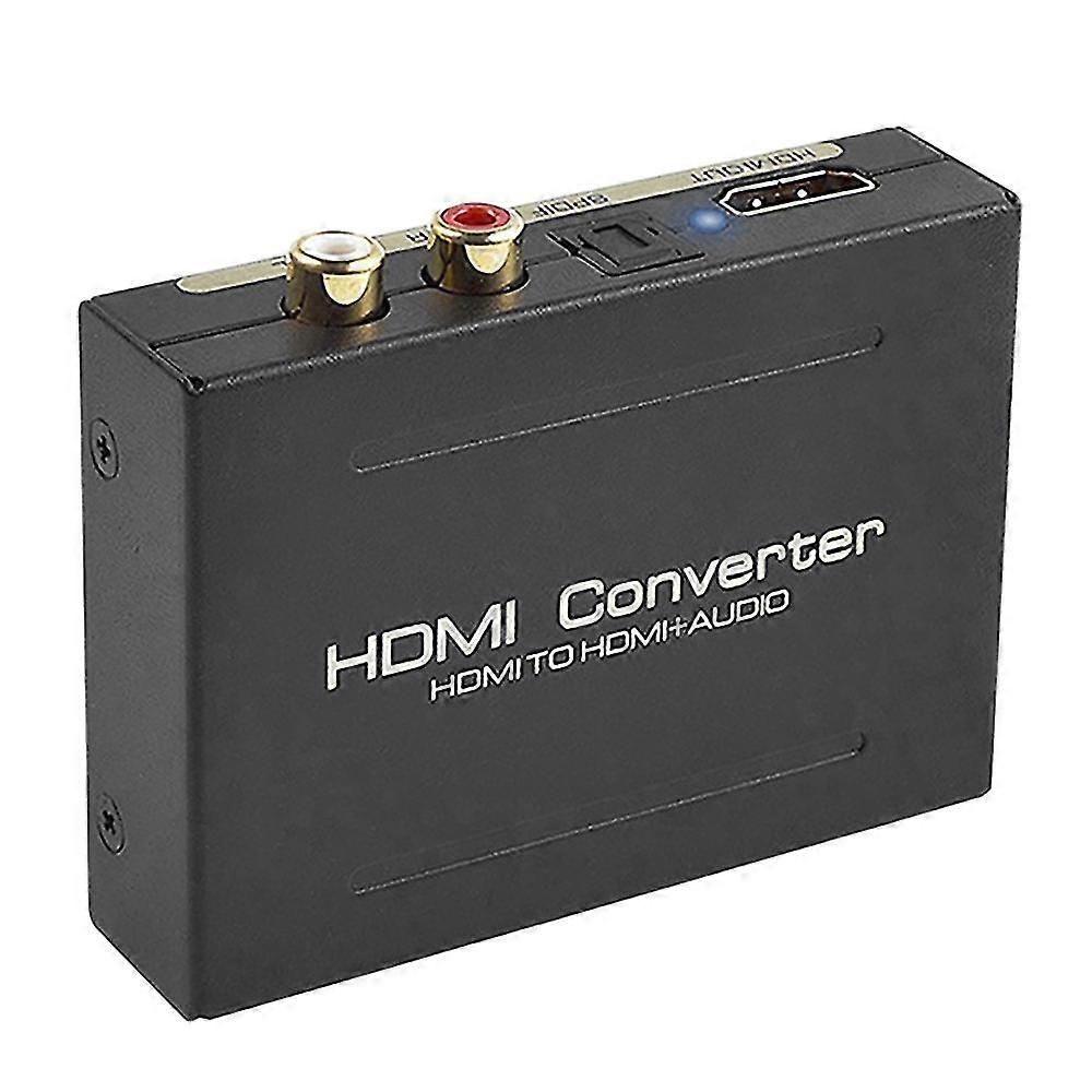 -compatible Audio Splitter To +audio+spdif+r/l For Ps5/ps4/ps3 Series X Tv Firestick Eu Plug