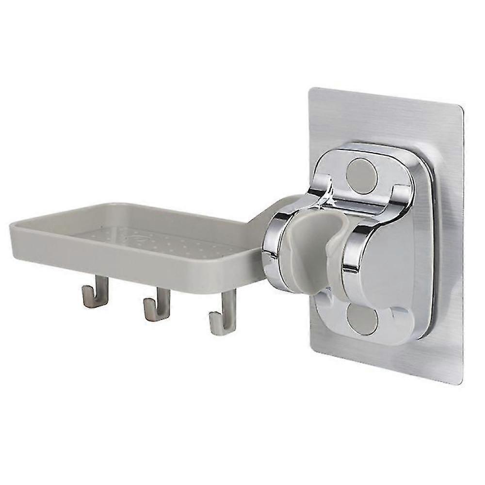 Hand Shower Holder No Drilling Strong Adhesive Handheld Adjustable Angle (multifunctional)