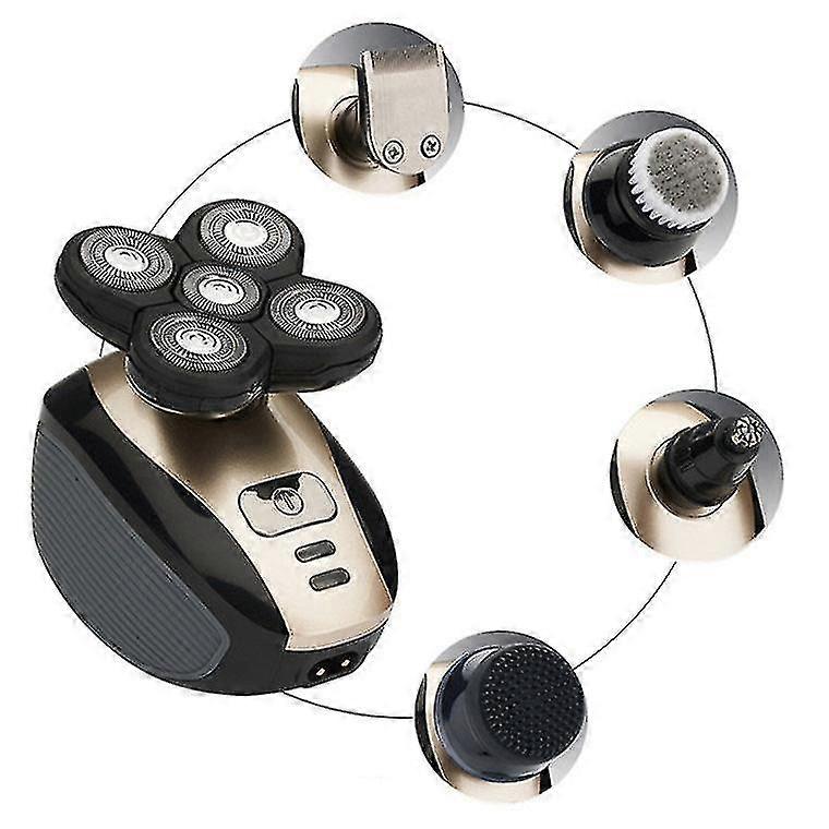 Electric Shaver Usb Multi-head Multi-function Electric Washing Haircut Razor
