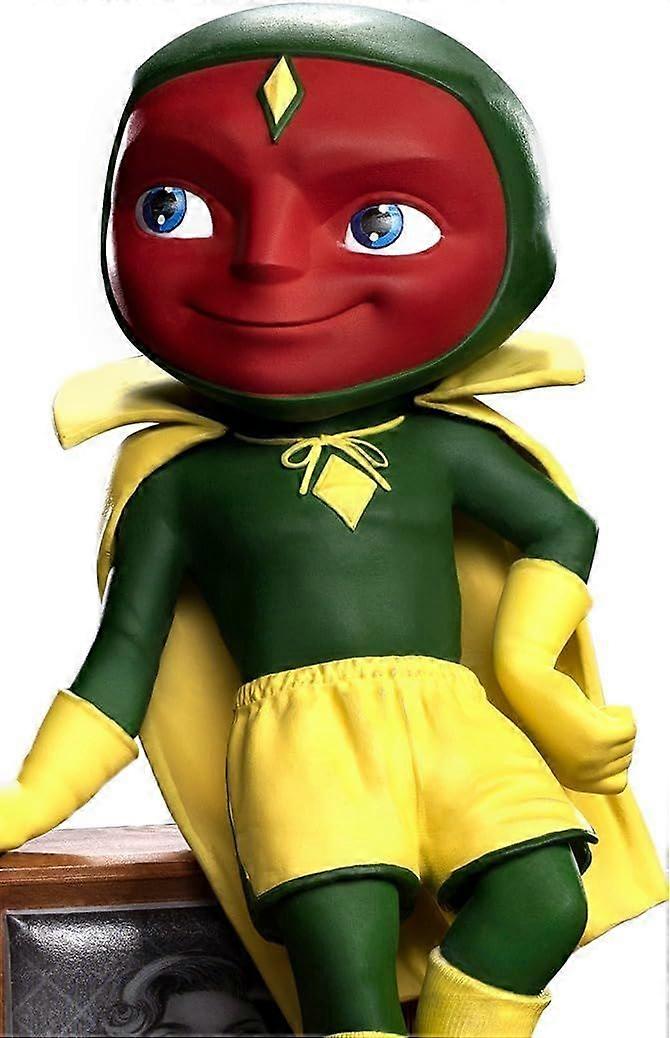 IronStudios - MiniCo Figurines Marvel Wandavision (Vision - Halloween)