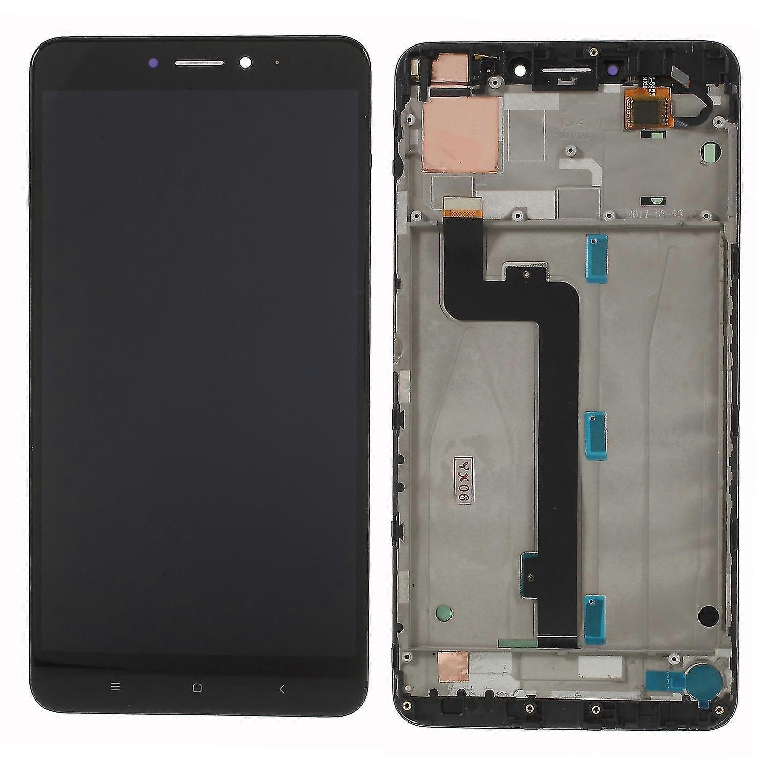 LCD Screen and Digitizer Assembly Part with Frame for Xiaomi Mi Max 2