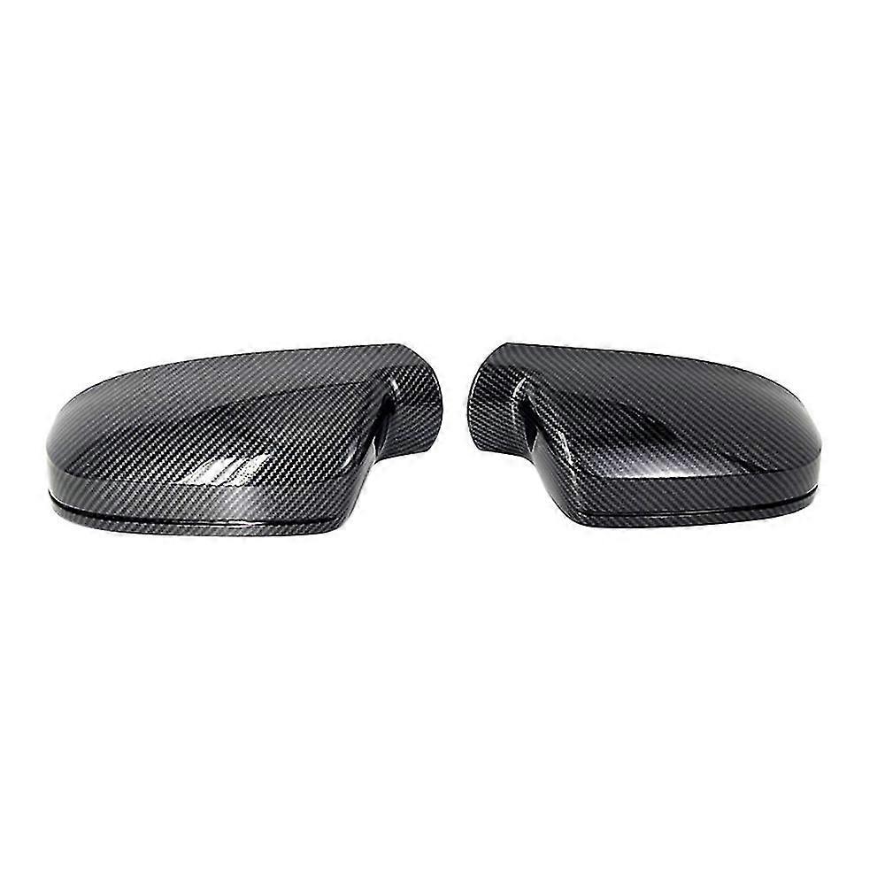 Car Carbon Fiber Rearview Side Mirror Cover Trim Rear Mirror Covers Replace For A3 A4 A5 B8.5 S5 Rs