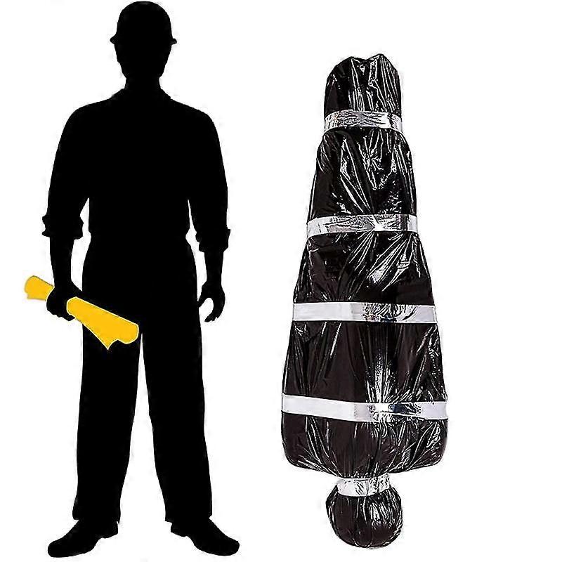 Scary Fake Corpse Halloween Props Wrapped Corpse Atmosphere Decoration