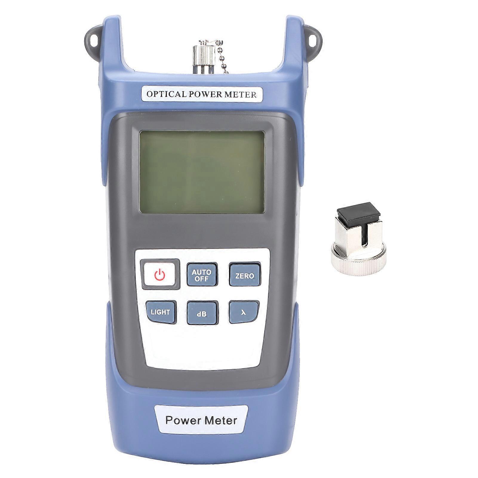 Cable Tester Portable FC SC Interface Optical Power Detector for Fiber CATV Optical CCTV Test Telecommunications