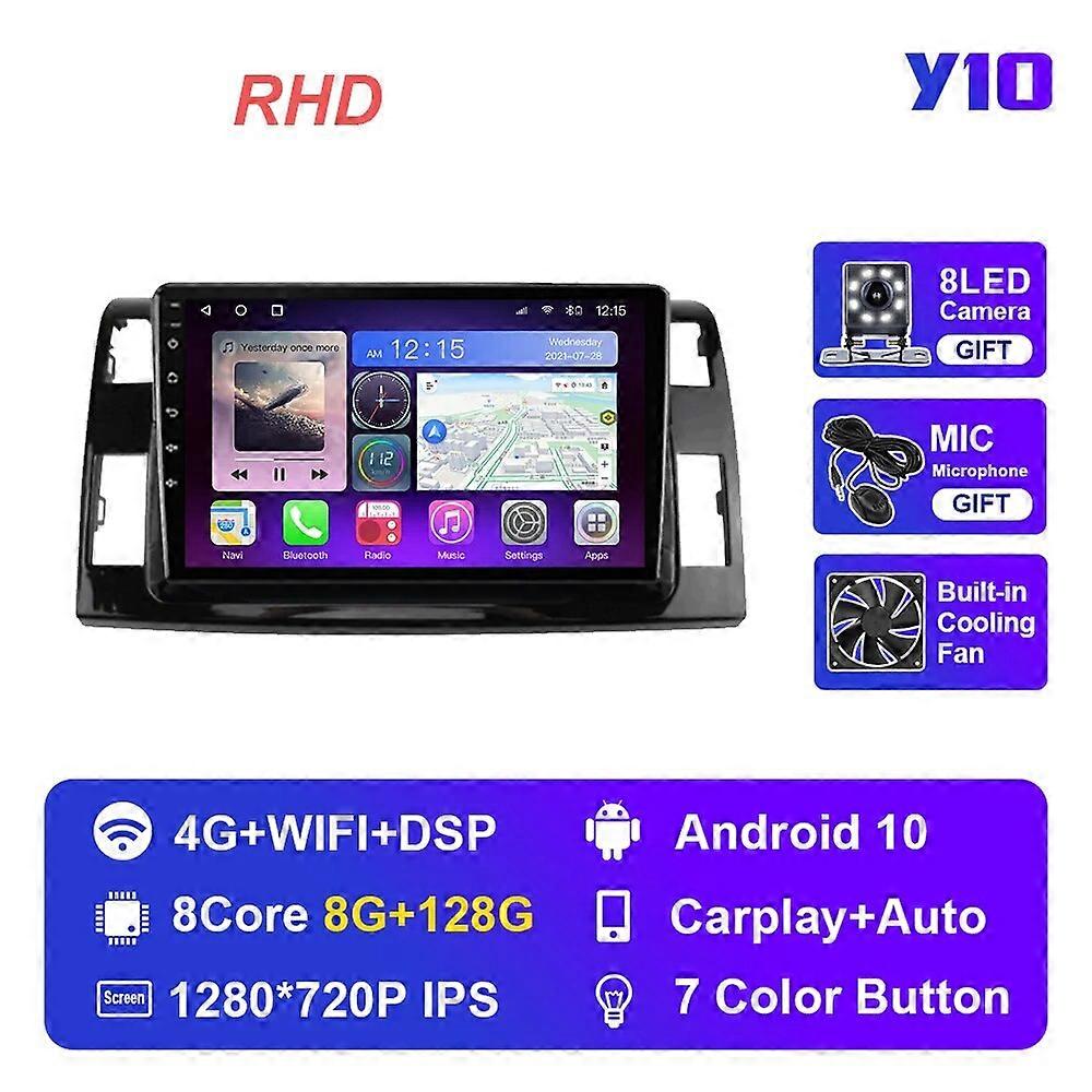 Muitimedia Per Toyota Previa 3 III XR50 Estima 2006-2019 Android Autoradio Autoradio GPS Navigazione DSP StereoCarplay