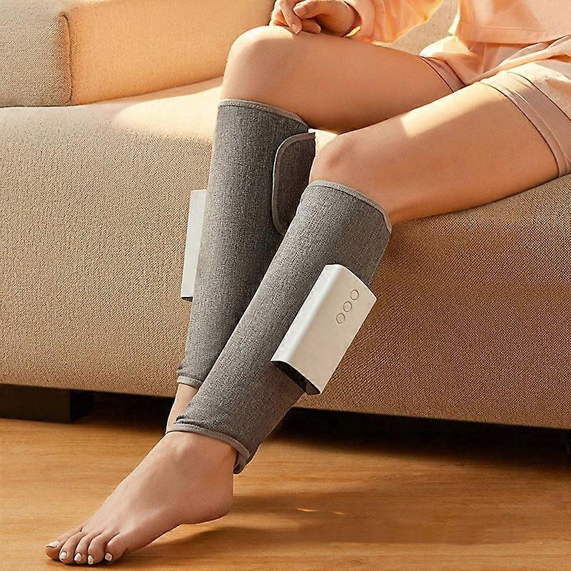 Wireless Cordless Air Compression Blood Circulation Heating Portable Leg and Calf Massager