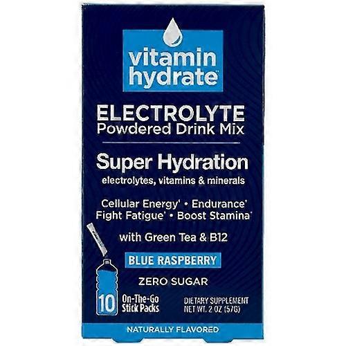 Vitamin Hydrate Super Hydration Blue Raspberry ,2 Oz