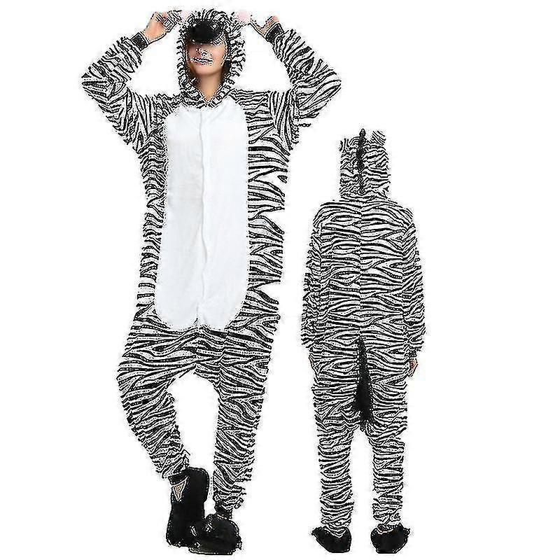 Onesie Voor Volwassenen Vrouwen 漫画 Eend Leeuw Herten シール フラネル 動物 パジャマ Kigurumi ホームウェア ハロウィン コスプレパーティー コストゥウムス