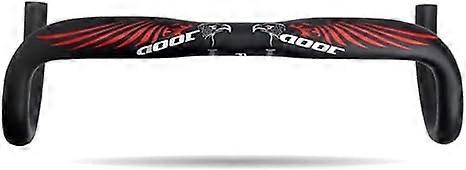 Ultra-light road bicycle curved handlebars, windproof bicycle handlebars, external cable routing handlebars