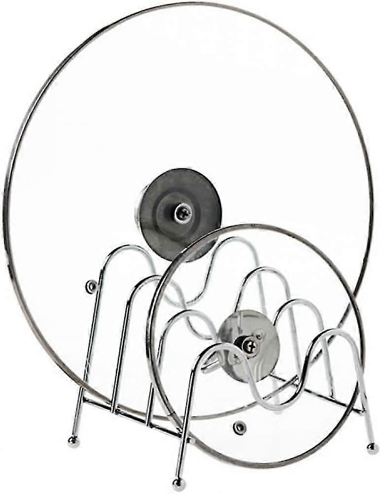 Kitchen Lid Drying Rack, Pot Lid and Plate Storage Rack