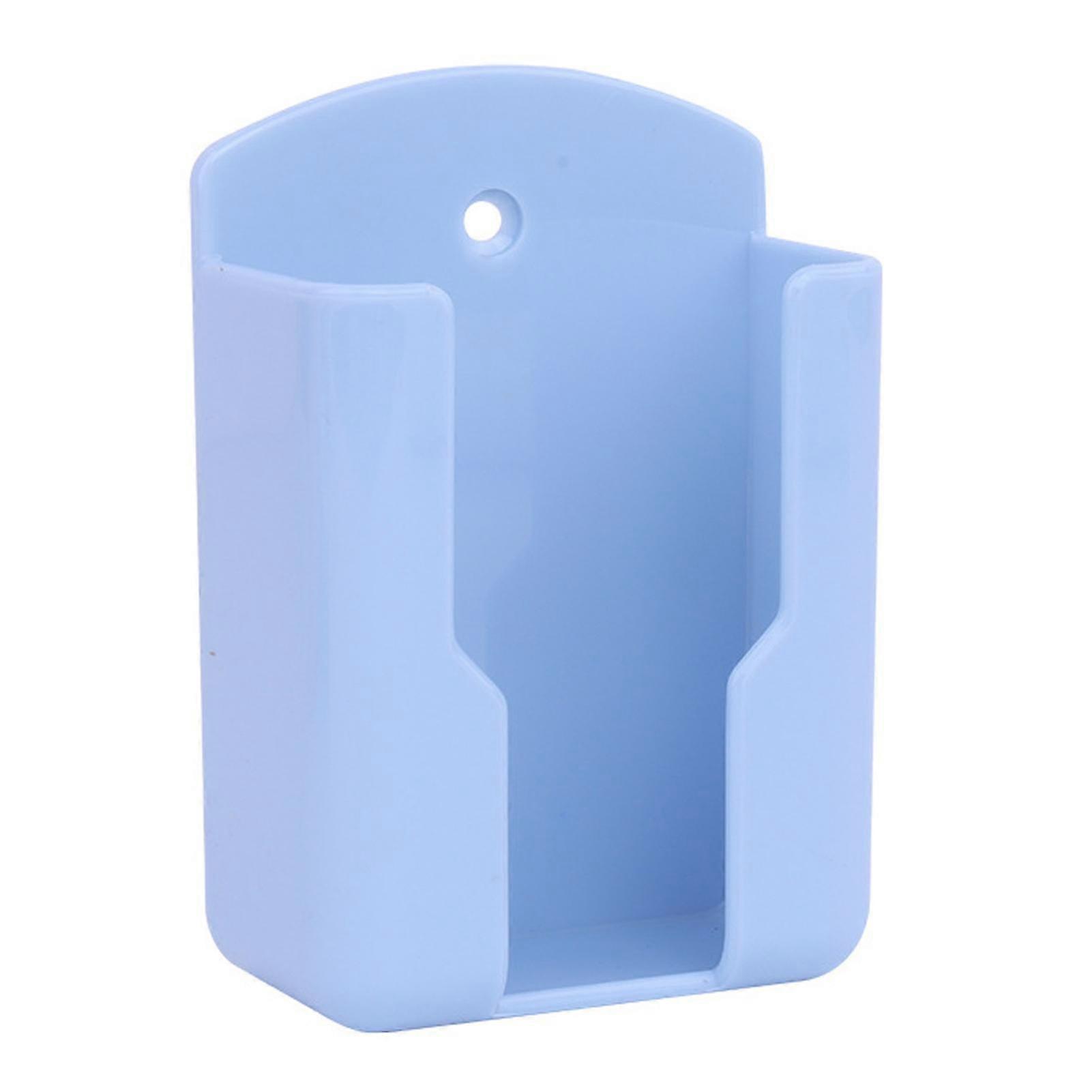 Remote Control Holder Heavy Duty Removable Solid Color Daily Use Wall Remote Control Rack Dorm Supplies