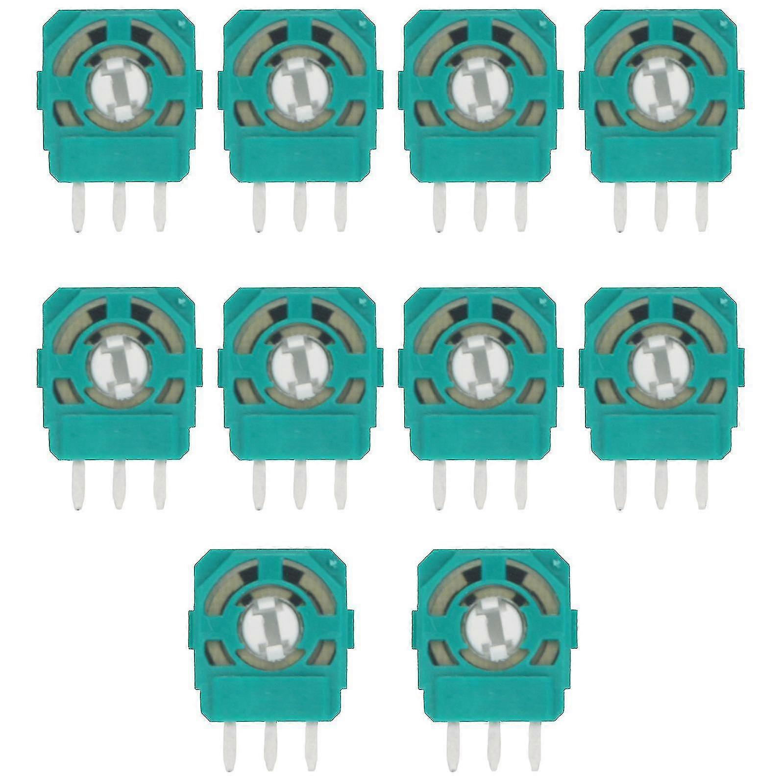 Pack de 10pcs 3D Joystick Analog Potentiometers Remplacement Compatible Avec Ps5 Controller