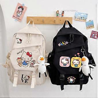 adult hello kitty backpack Sanrio Shoulder Bag for Girls, Boys, Adults - Cute 18" Inch Hello Kitty Kids Backpack for School (Hello Kitty Dessert) If youre a fan of Hello Kitty or just love the cowgirl trend Hello Kitty Backpack For Adults