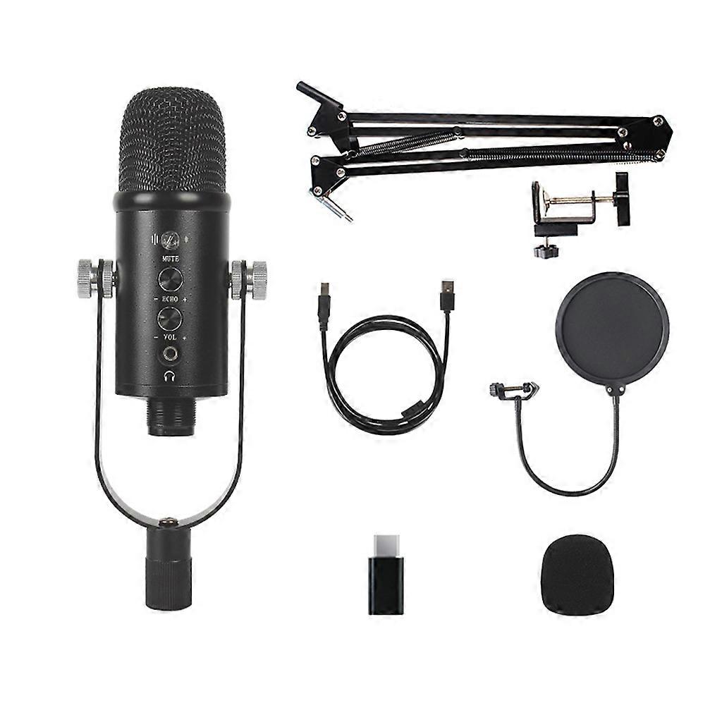 Upgrade Professional USB Microphone Set 20Khz16Bit PC Gaming Mic Recording Set