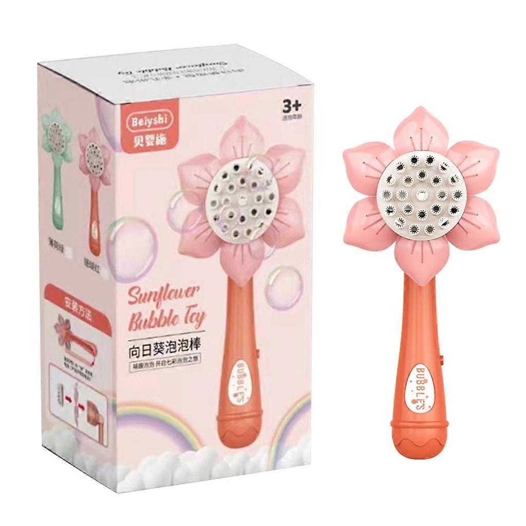  Bubble Machine Portable Handheld Bubble Maker for Kids Batteries Powered