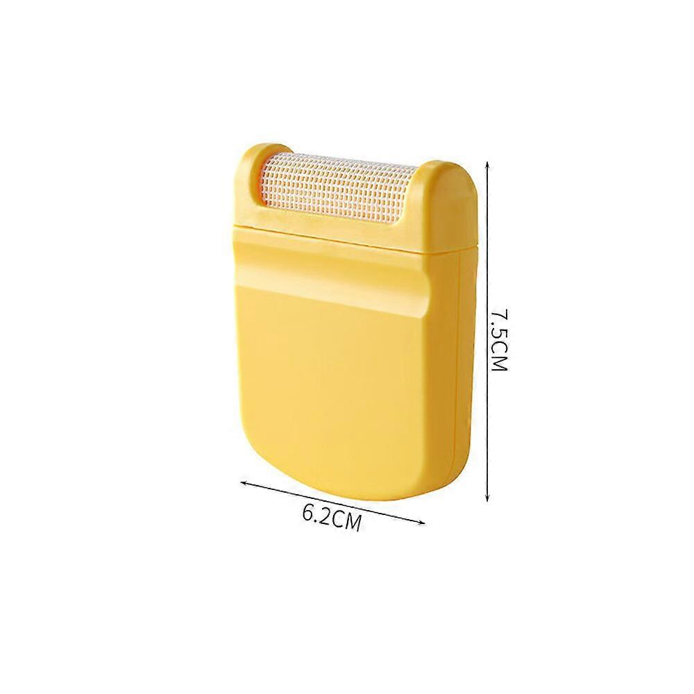 Dww-Un seul linter portable jaune, linter portable, utilis pour laver les vtements, les chandails, les tapis, la laine, les rasoirs  charpie