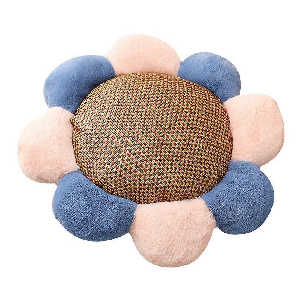 Flower Seat Cushion Plush Chair Pads for Office Home Decoration 50cm