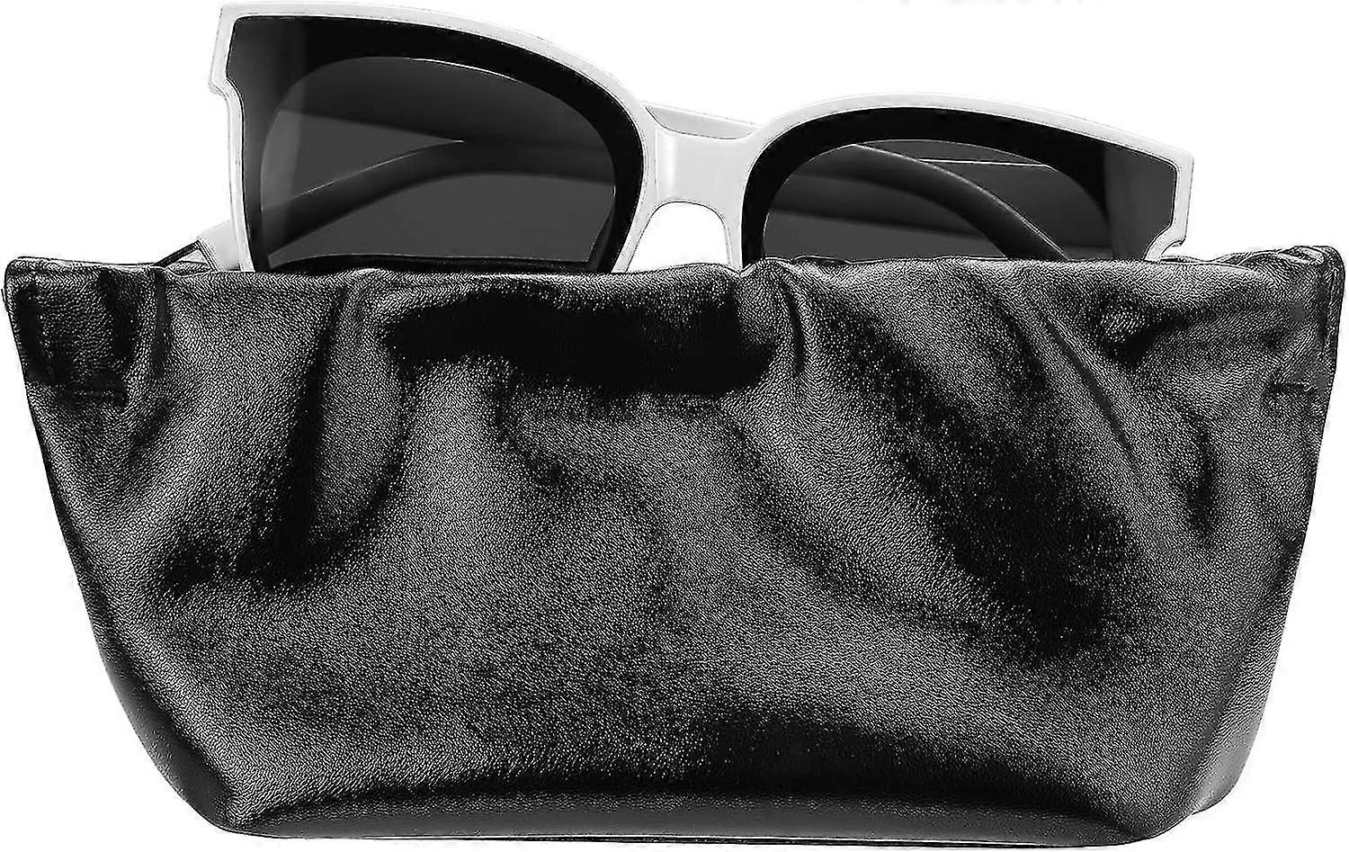 Universal Pu Leather Eyeglasses Case - Portable & Protective