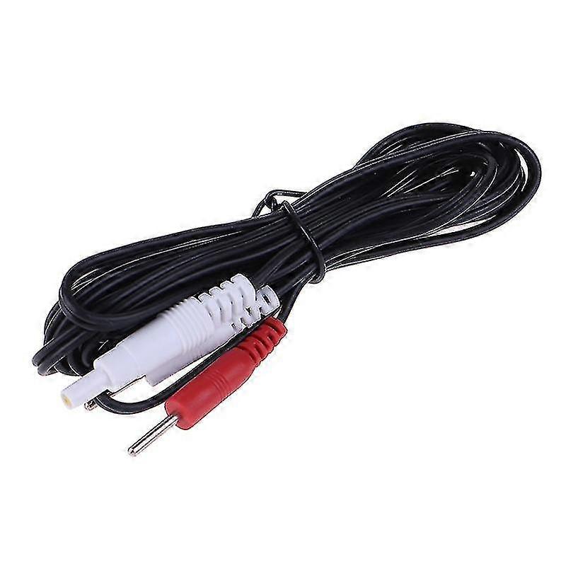 1pcs Electrotherapy Electrode Lead Wires Cable Tens Massager 2.35mm Connection