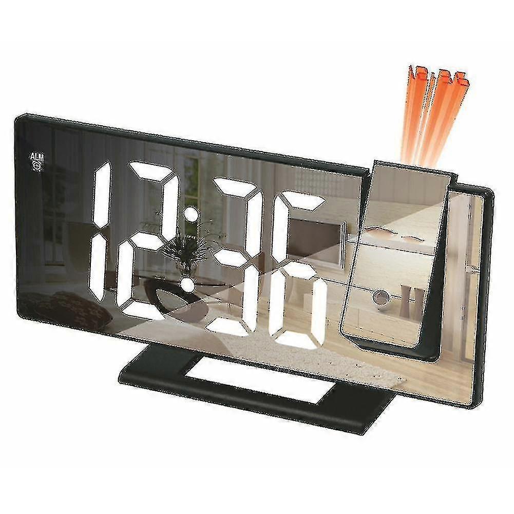 Led Digital Smart Alarm Clock Watch Table Electronic Desktop Clocks B