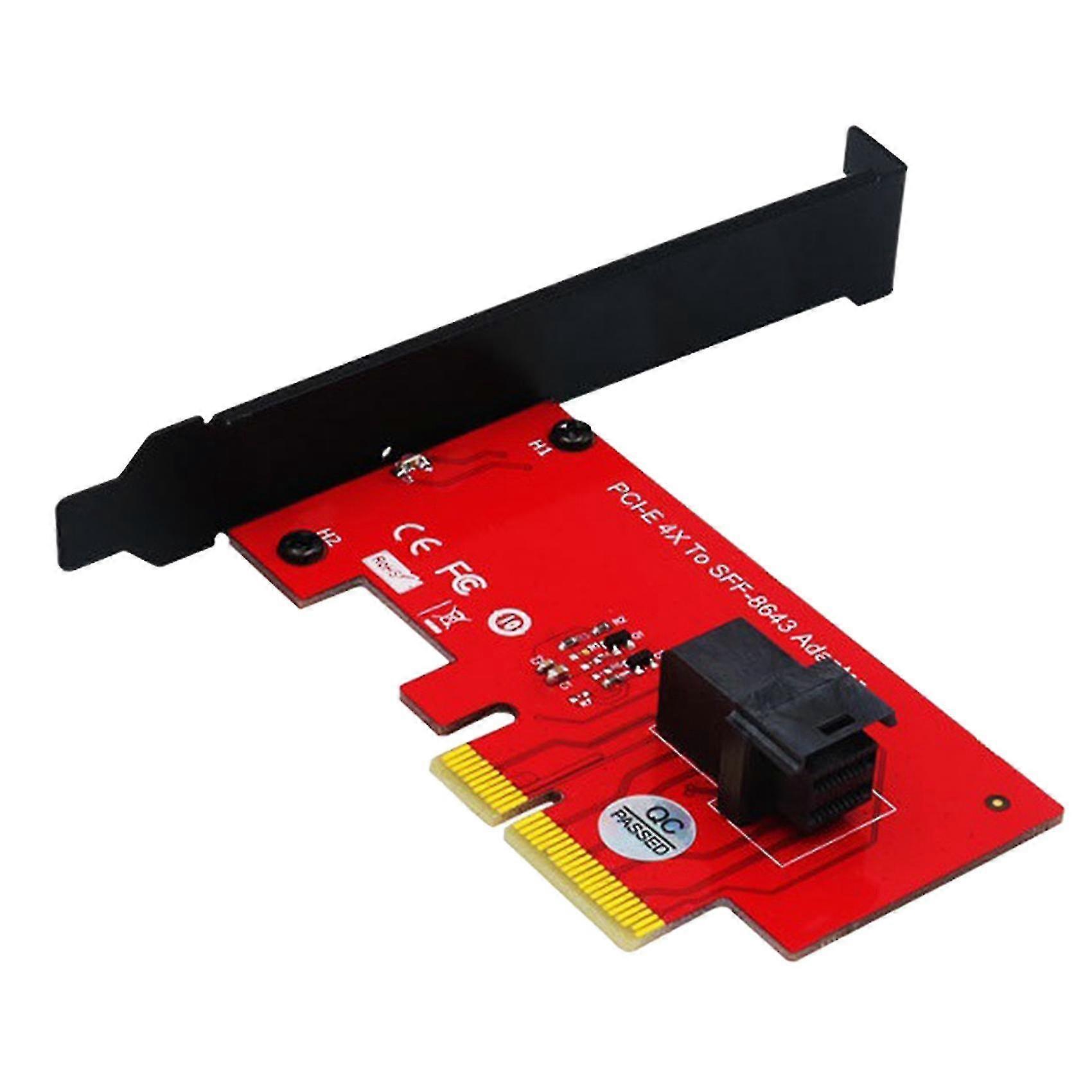 Pci Express 4x To Sff-8643 Adapter For U.2 Pcie Nvme Ssd For Intel