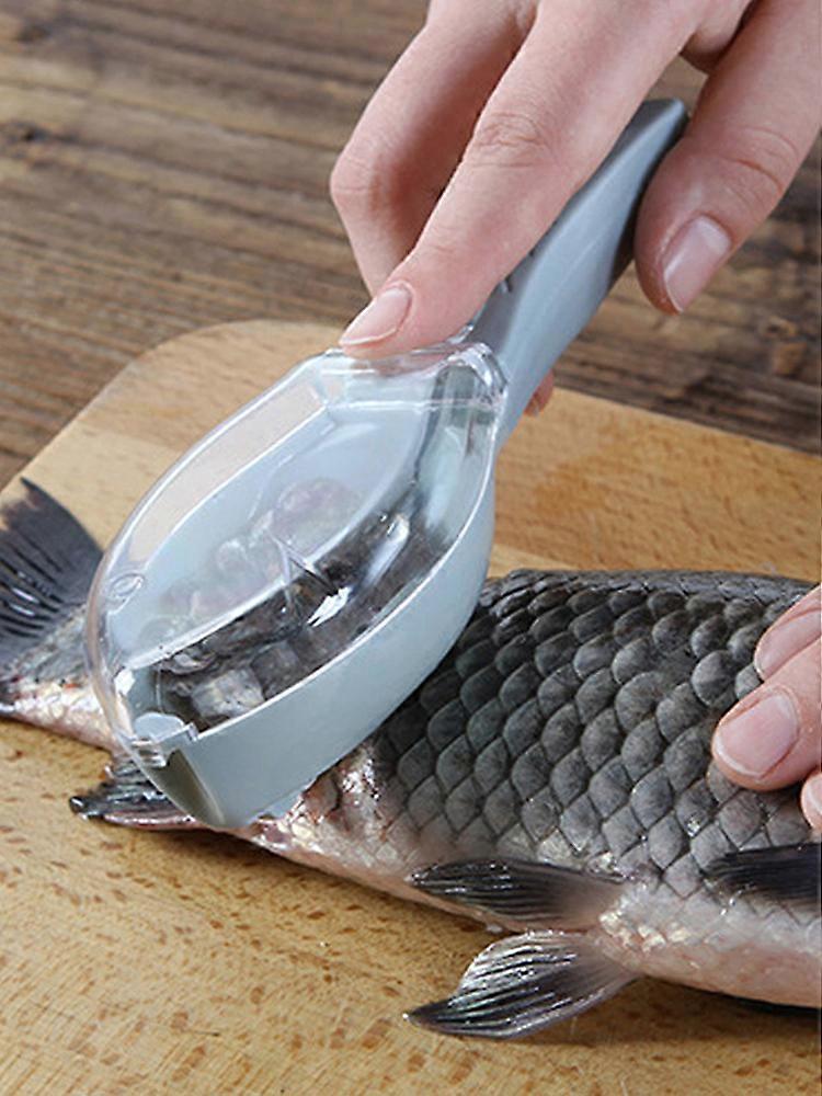 Fish Scaler Brush - Removes Fish Scales Efficiently - Safe Plastic Material - Easy to Store