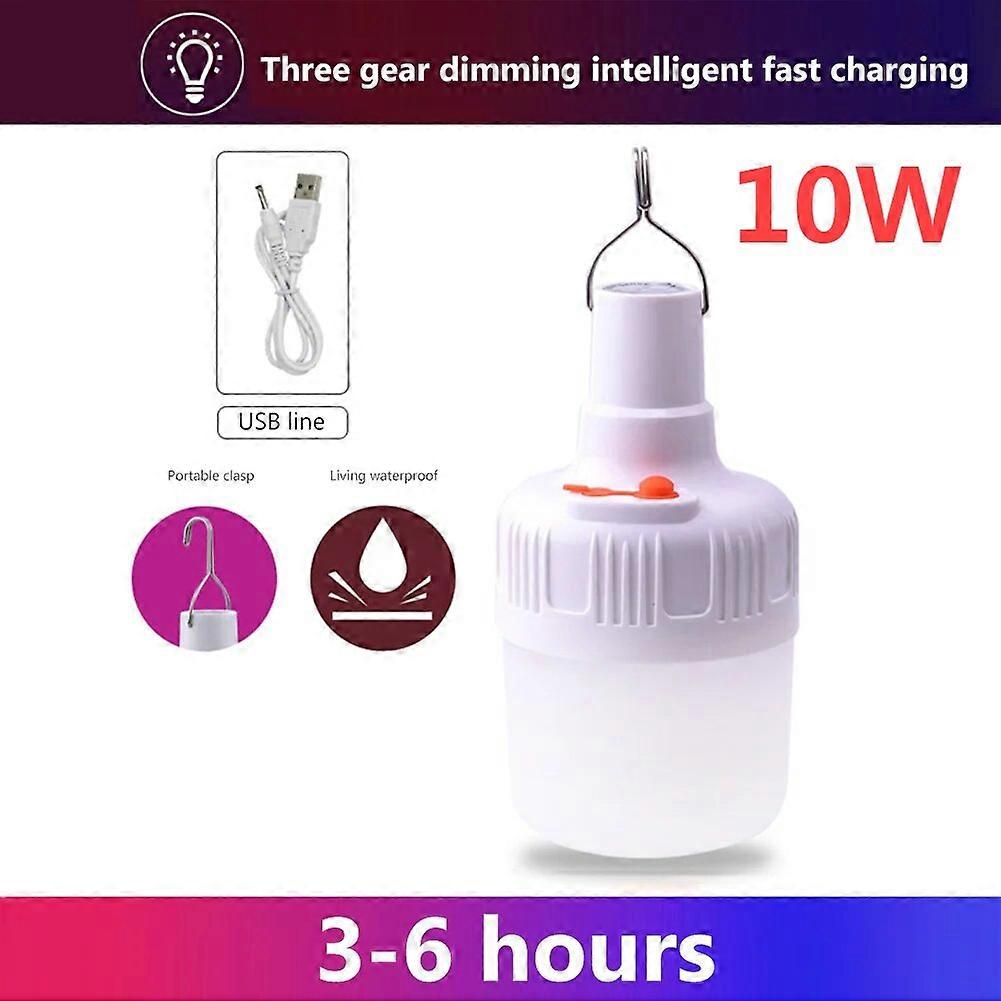 1-2Pcs Mini Camping Lantern Lamp Type C Rechargeable Outdoor Hanging Lights Waterproof Portable Warm Lighting Table Lamps