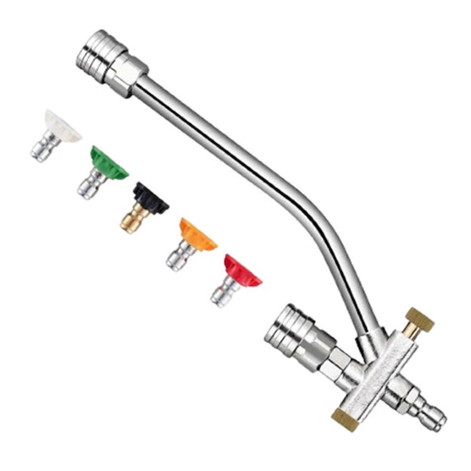 Car Wash Machine with Easy Switching Nozzles Rust-Proof Corrosion Resistant Dual-Purpose Switch Pressure Washer Foam Cannon Accessory