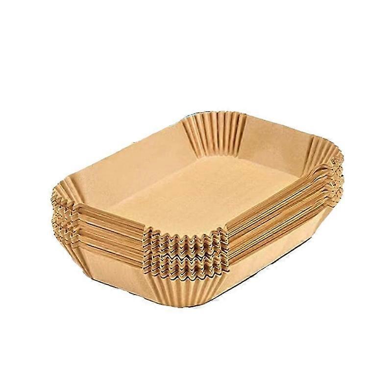 120 ark Air Fryer-papper Specialpapper Oljeabsorberande papper Bakugnsdyna Papper Engångspapper för måltidskorg