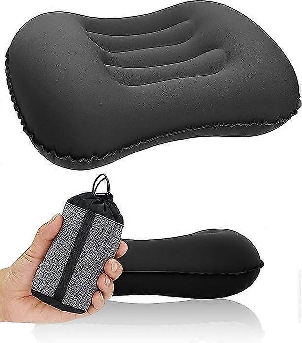 Inflatable Camping Pillow Ultralight Compressible Pillow with Storage Bag