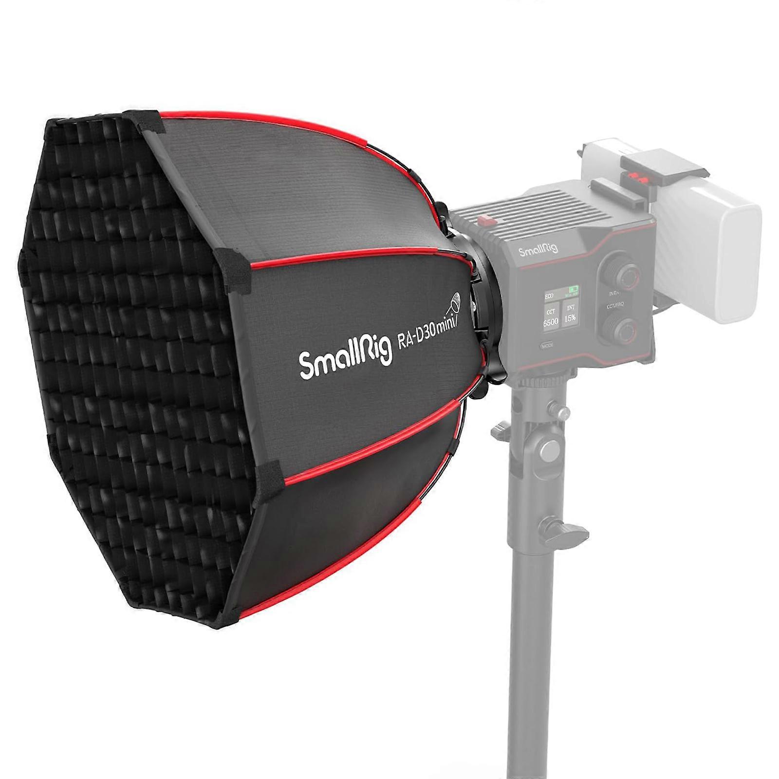 SmallRig Mini Parabolic Softbox RA-D30 29cm Quick Release, Compatible with SmallRig RC 60B COB LED Video Light