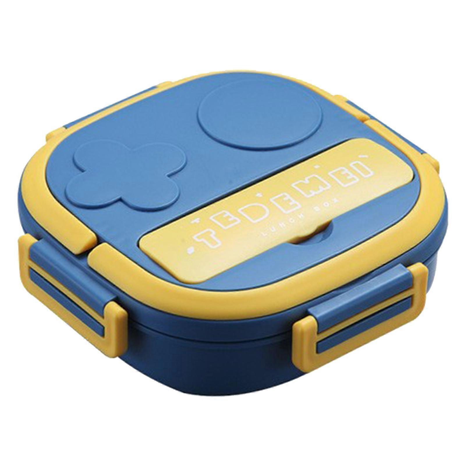 Large Capacity Lunch Box with Lid Stackable Leak-proof Cartoon Robot Food Container for Restaurant