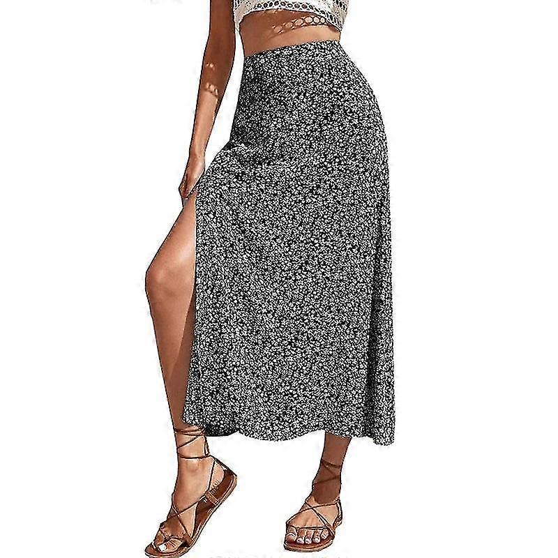 Summer European And American Women's Split A- Shaped Hip Skirt