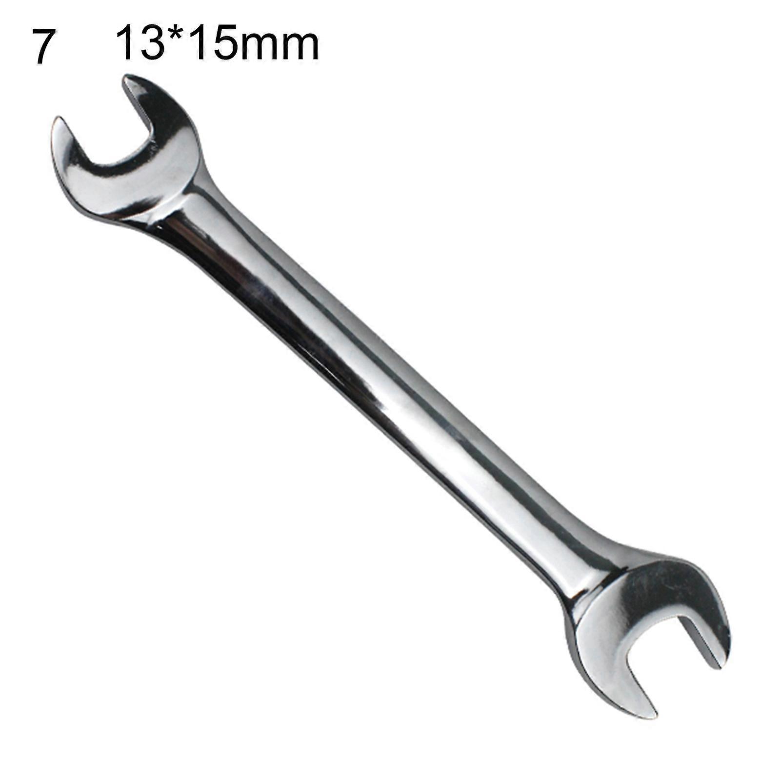 6-15mm Dual Open Head Wrench Not Easy to Rust Hand Tools Double Open End Spanner for Auto Repair JIKAIX