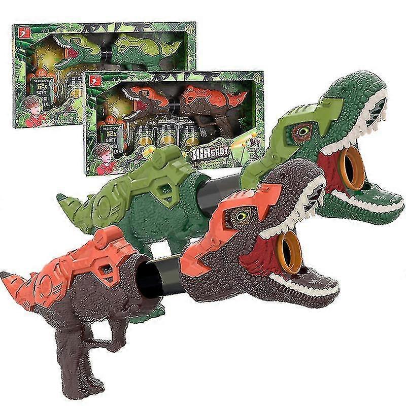 Children's Dinosaur Aerodynamic Soft Projectile Machine Gun Can Shoot Against Boys' Toy Guns