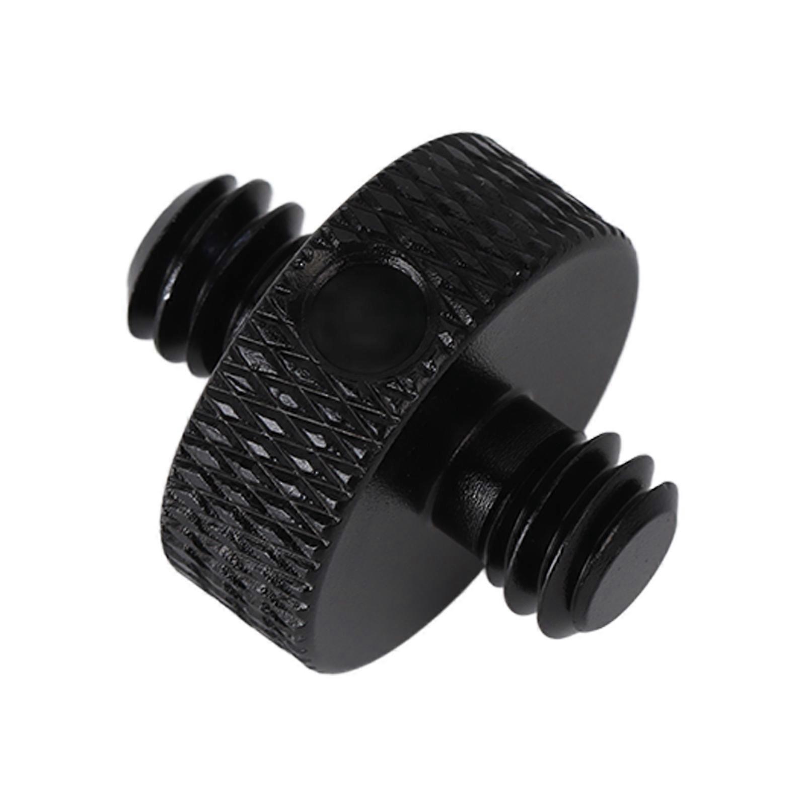 1/4" Male Threaded Camera Screw Adapter Mount, Black