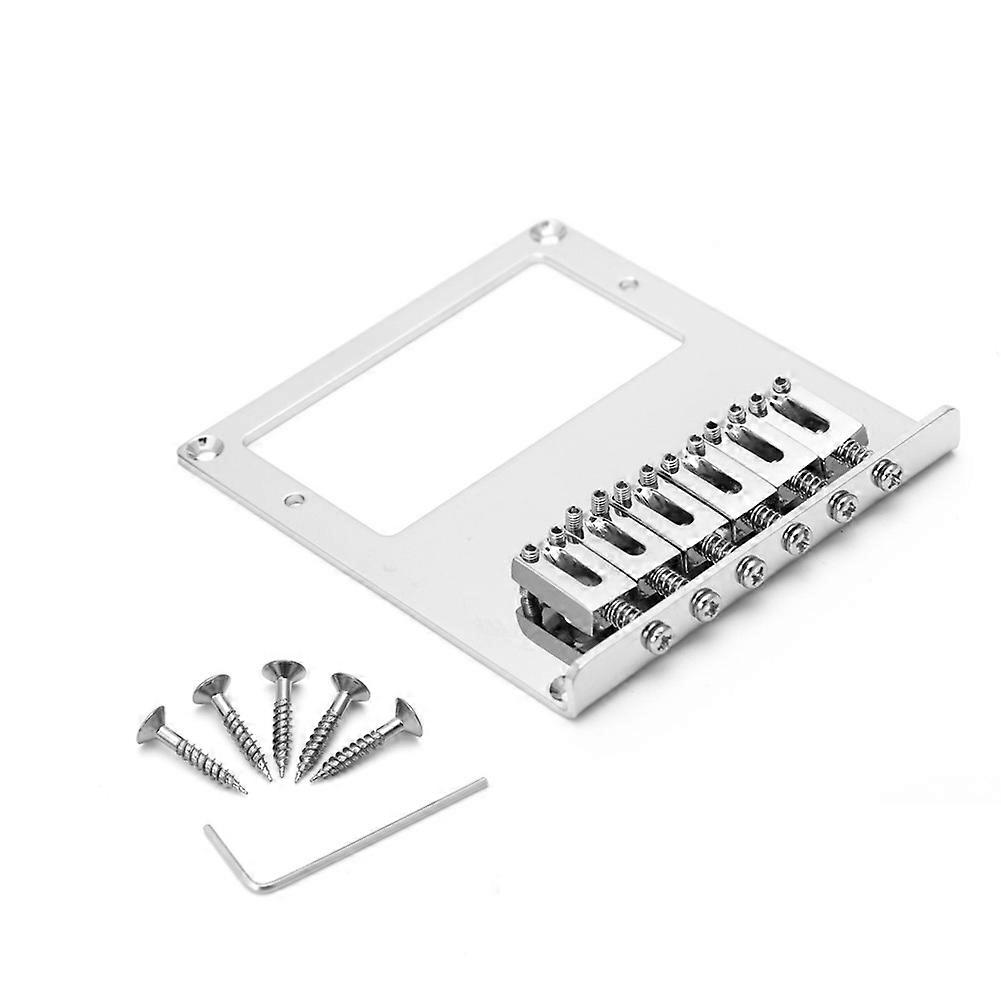 Electric Guitar Bridge 6 String Square Saddle For Telecaster Guitar Hot