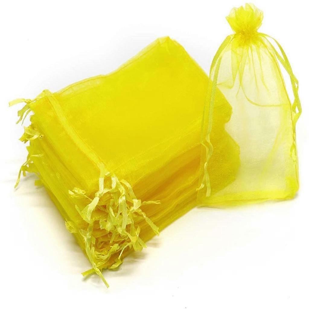 100PCS Fruit Tree Netting Bags Protect Fruits Vegetables from Birds Squirrels