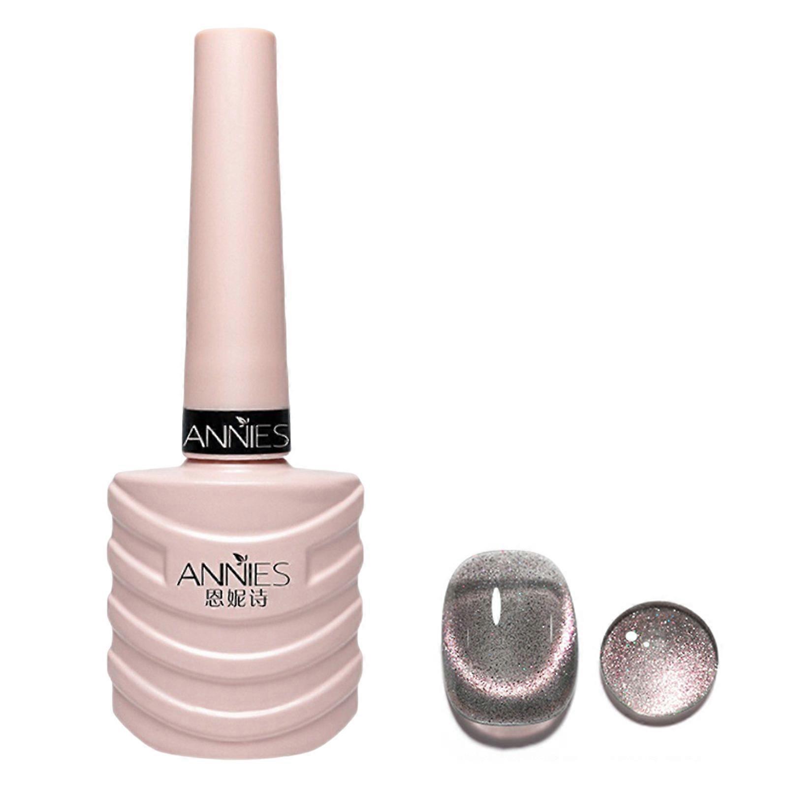 10ml Nail Polish Excellent Saturation No Stimulation Dreamy Color Glitter Smoothie Effect Manicure Quick Drying Reflective Glitter Nail Sparkling Cat