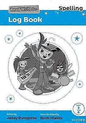 Read Write Inc. Spelling: Read Write Inc. Spelling: Log Book 3-4 (Pack of 5)