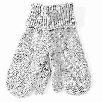 Fingerlose Handschuhe mit Handflächen aus Wildleder