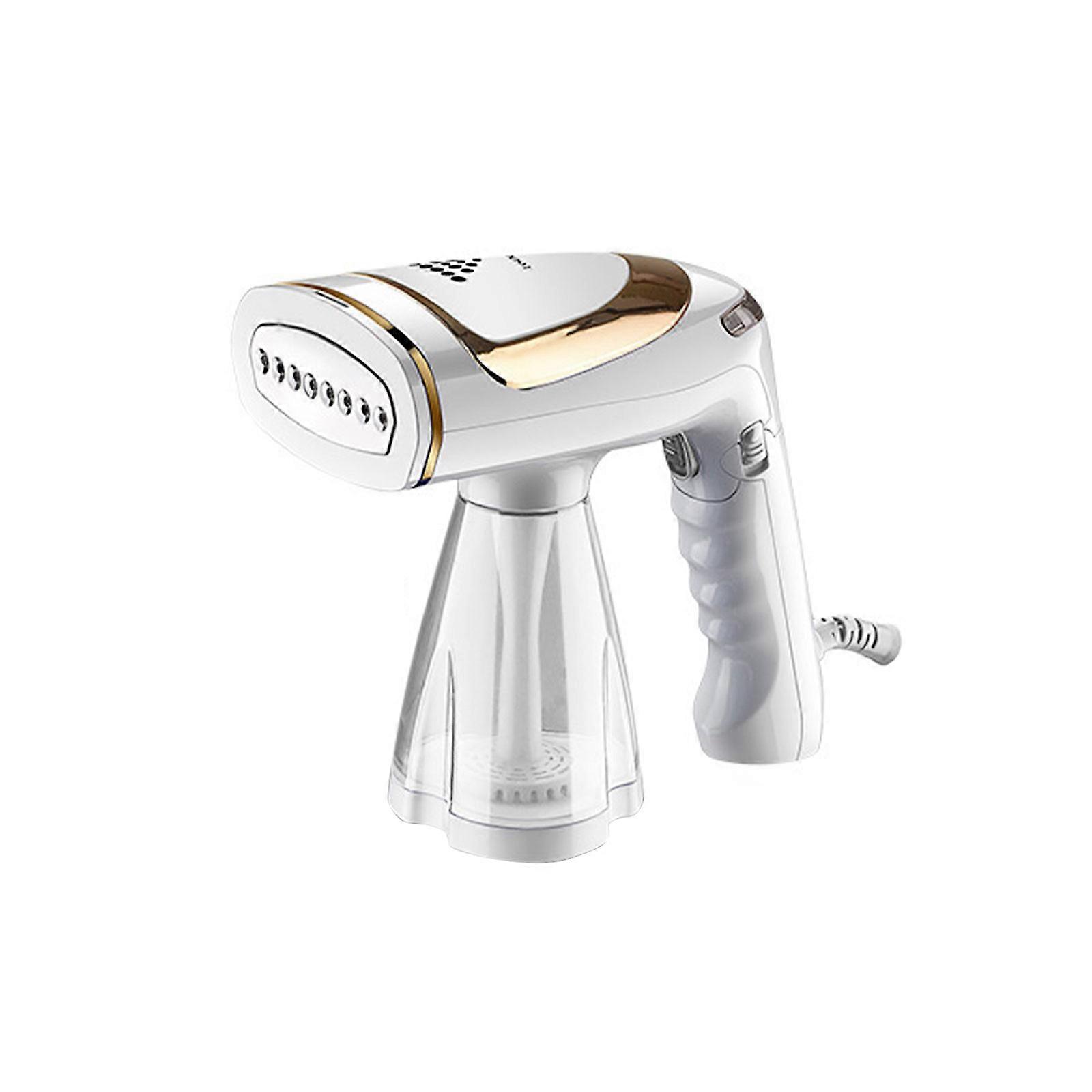 220V Foldable Handheld Garment Steamer, 1600W, EU Plug, White