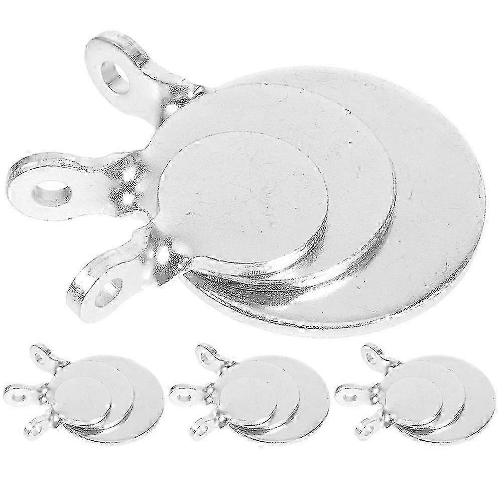 12Pcs Shooting Targets Manganese Steel Piece Targets Archery Targets Practicing  Shooting Plate