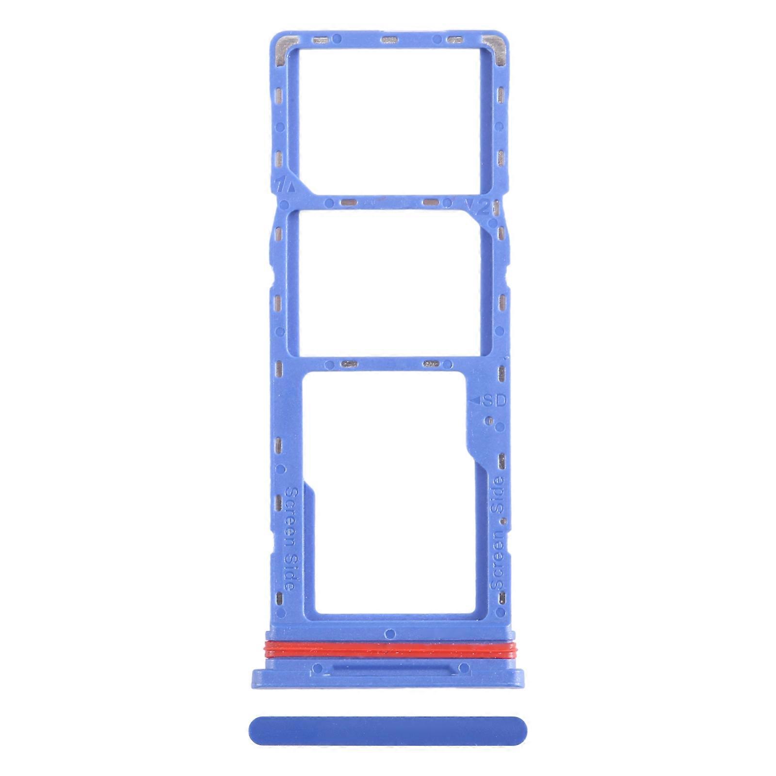 For Infinix Smart 6 HD X6512 SIM Card Tray + SIM Card Tray + Micro SD Card Tray