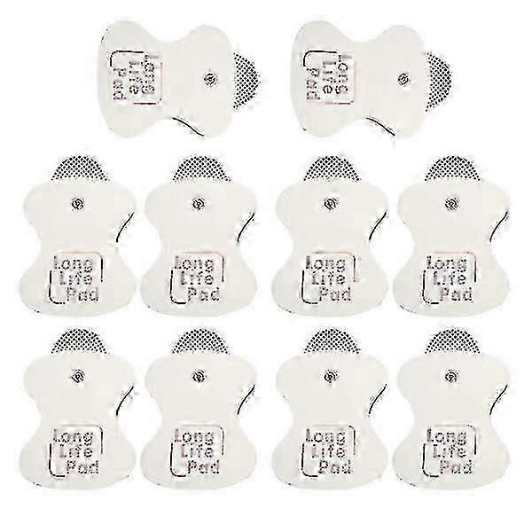 10x Electrode Replacement For Omron Massagers Long Life Pad 10 Pcs