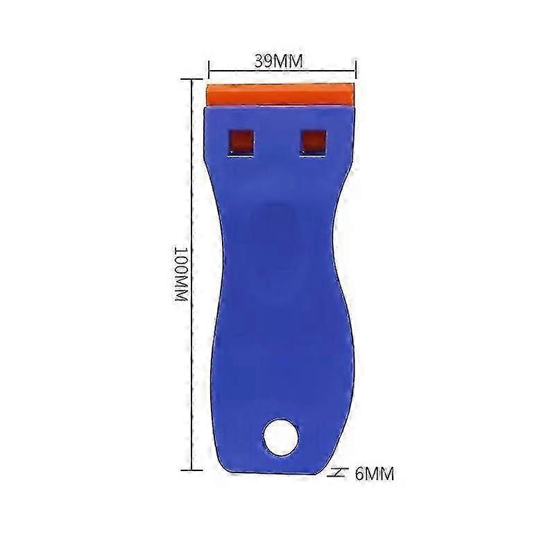 Plastic Scraper, Window Scrapers Ceramic Glass Scraper Tool, Plastic Razor Scraper, No Scratch Cleaning Tool